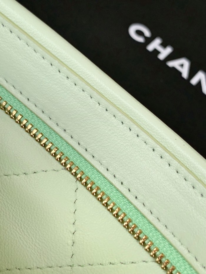 Folded Clutch with Pearl Charm “14x24x5cm”-055 =