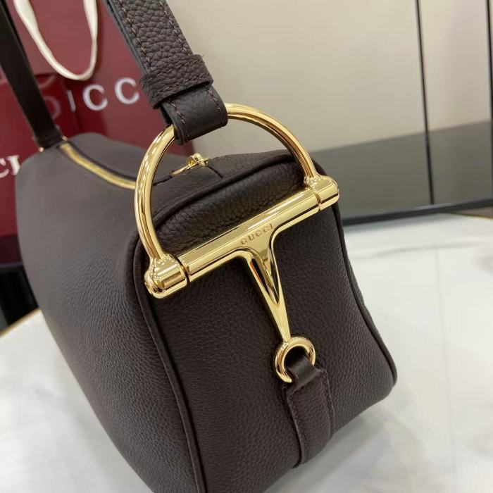 Half Horsebit Bag “31.5x17x12CM”-016=