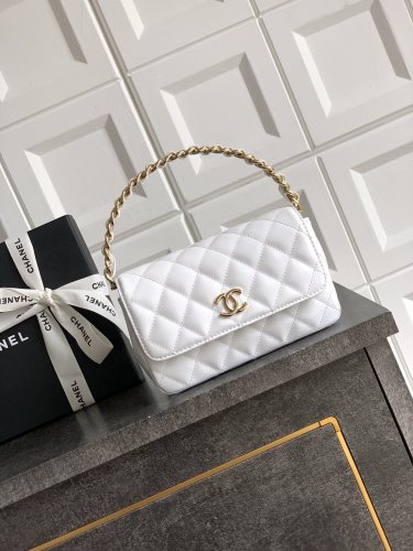 25P Mini Flap Bag with Top Handle “10.5x18.5x8cm”-007 =