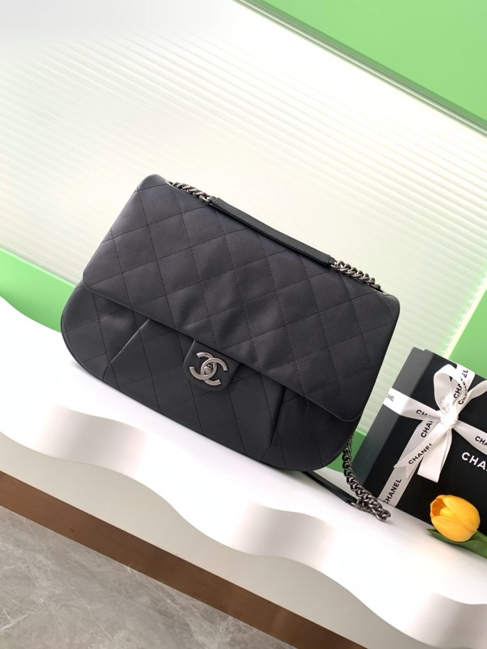 24S Large Flap Bag “26x35x7.5cm” -088 =AS6058