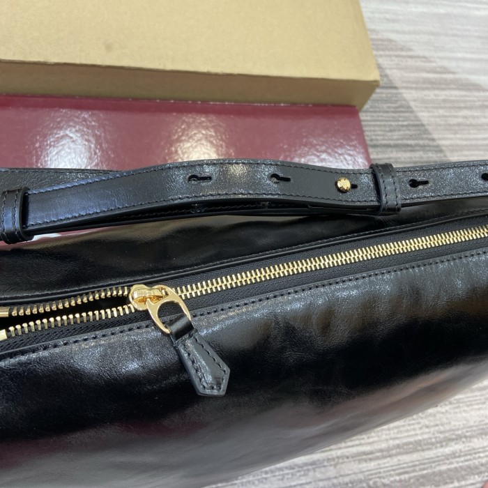 Half Horsebit Bag “31.5x17x12CM”-036=