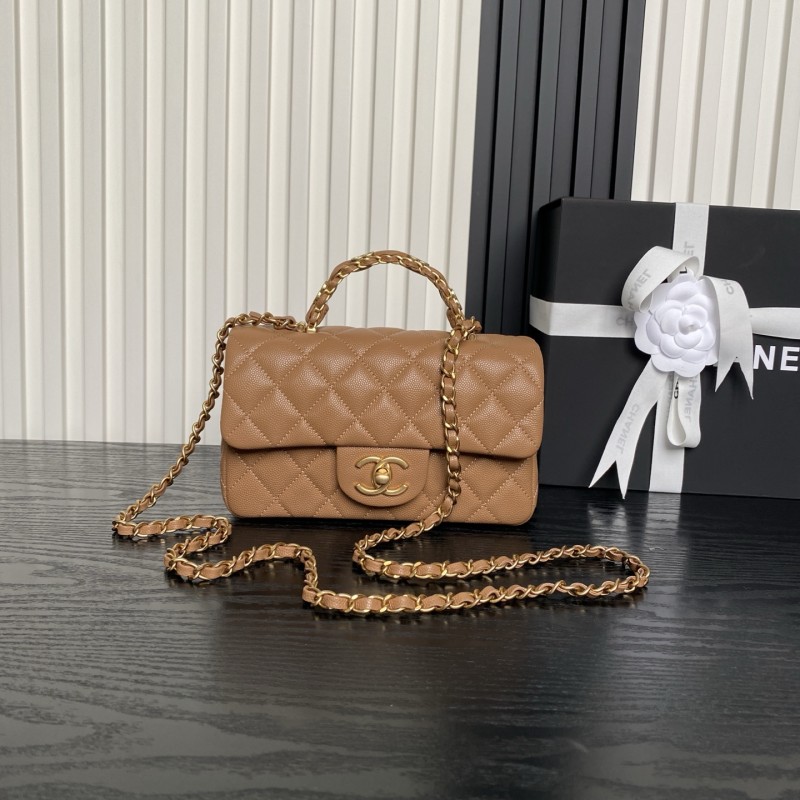 25B Classic Flap Mini with Top Handle  “12x19.5x6.5cm”  -057 =AS5701