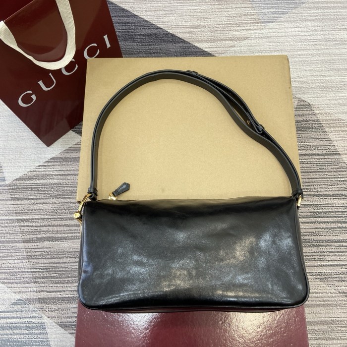 Half Horsebit Bag “31.5x17x12CM”-036=