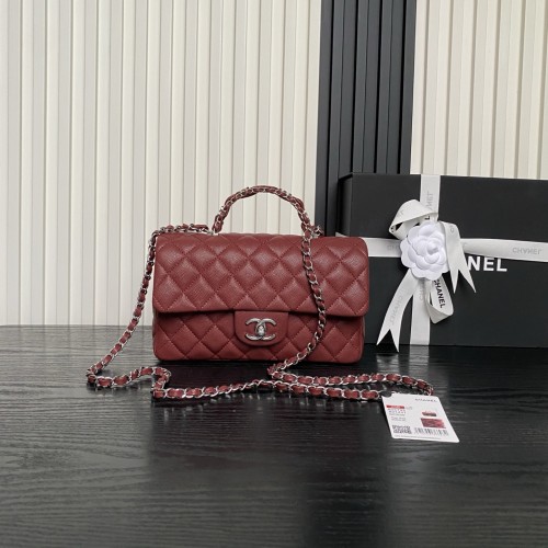 25B Classic Flap Mini with Top Handle   13.5x22.5x6cm   -087 =AS5702