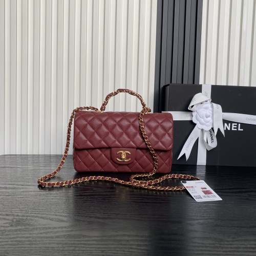 25B Classic Flap Mini with Top Handle   13.5x22.5x6cm   -087 =AS5702