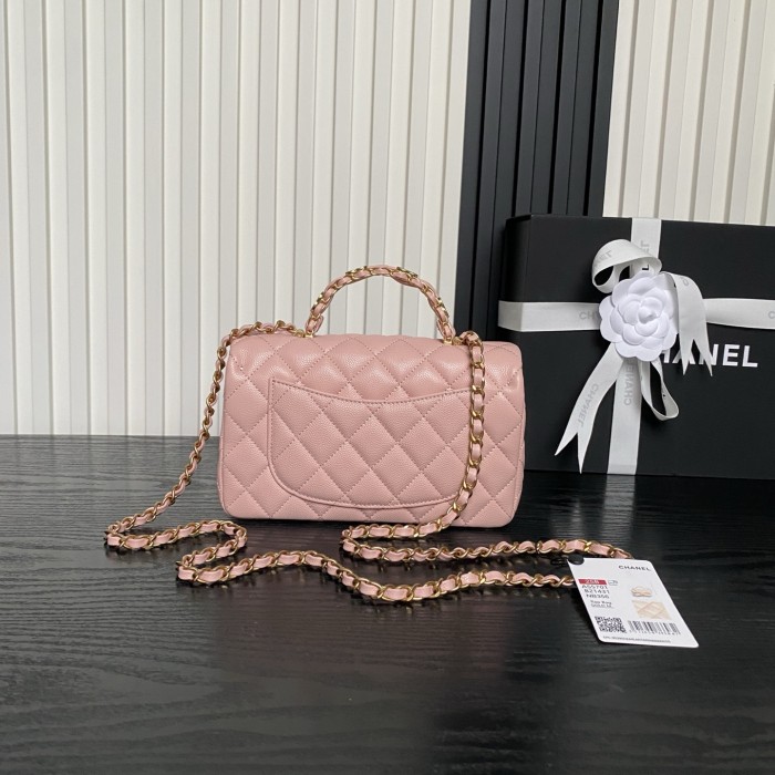 25B Classic Flap Mini with Top Handle  “12x19.5x6.5cm”  -057 =AS5701