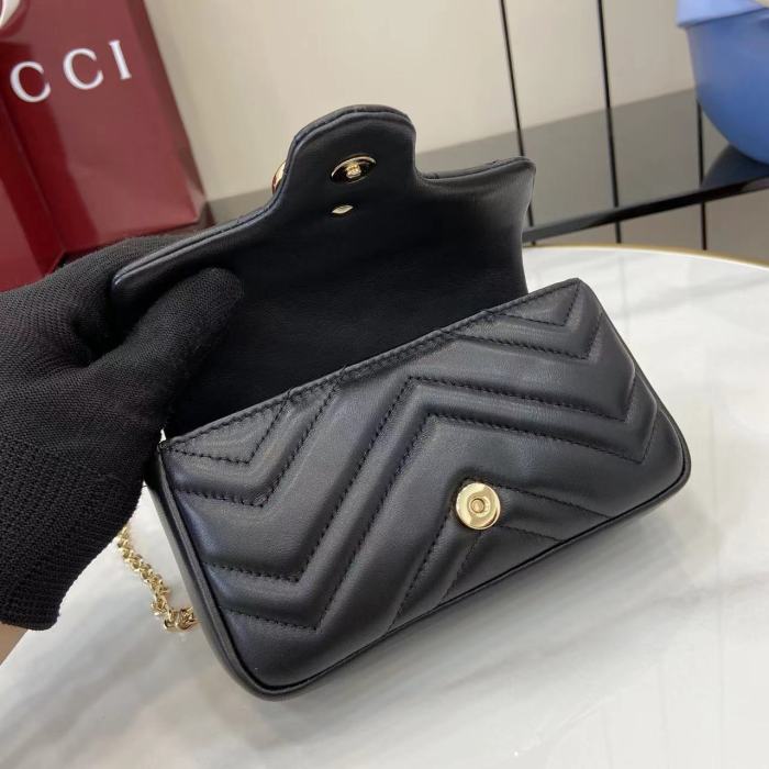 GG Marmont Bag“16.5x9.5x4.5CM”-054=