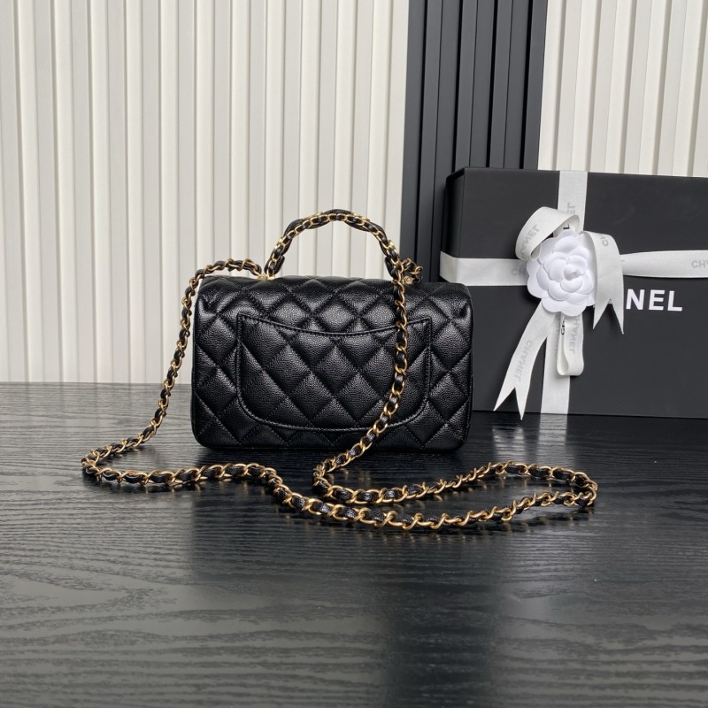 25B Classic Flap Mini with Top Handle  “12x19.5x6.5cm”  -057 =AS5701