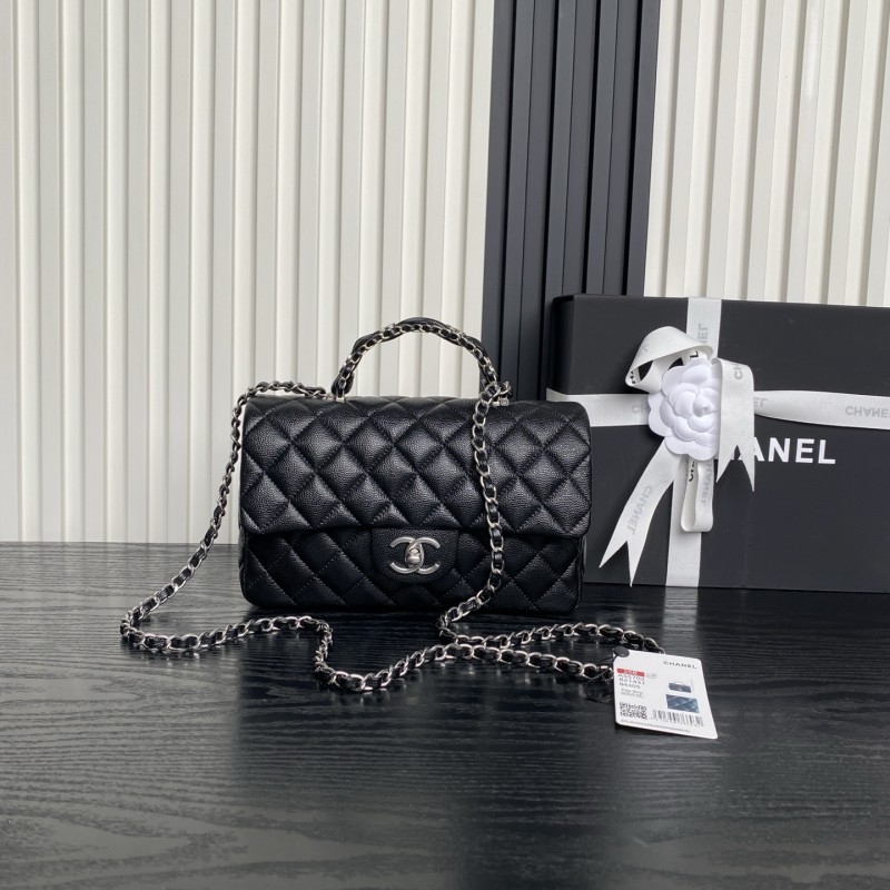 25B Classic Flap Mini with Top Handle  13.5x22.5x6cm  -087 =AS5702