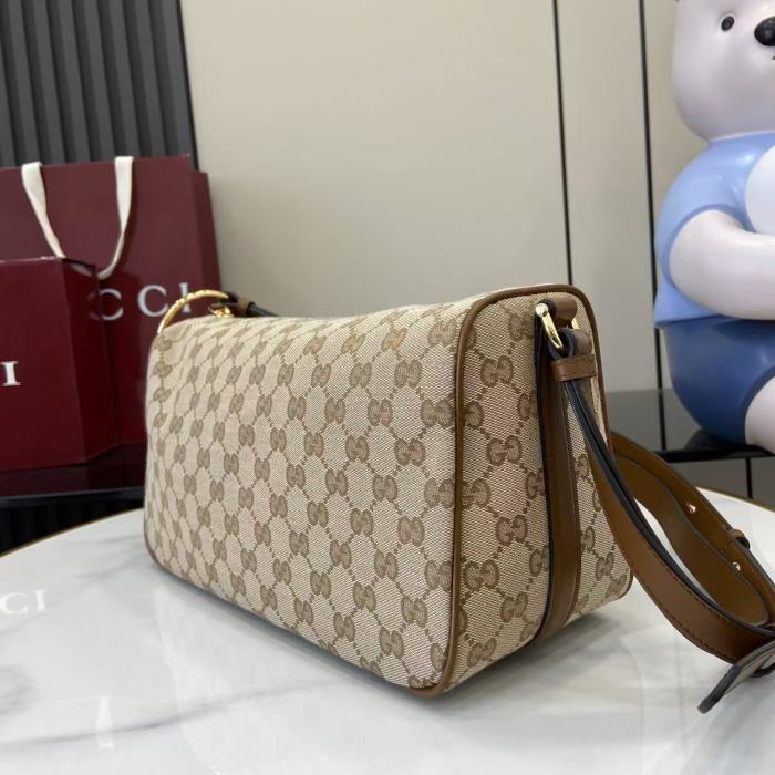 Half Horsebit Bag “31.5x17x12CM”-055=