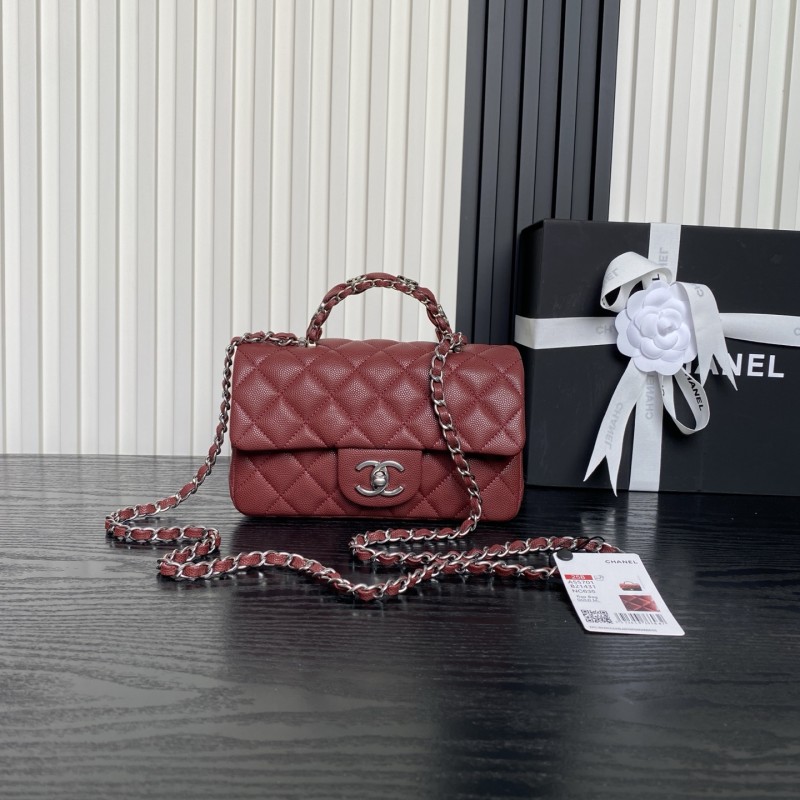25B Classic Flap Mini with Top Handle  “12x19.5x6.5cm”  -057 =AS5701