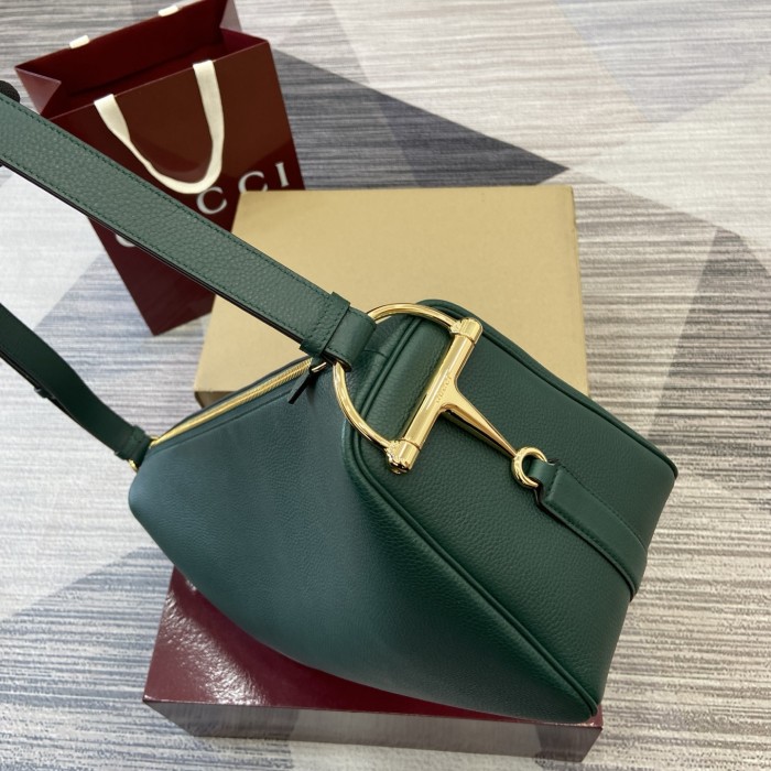 Half Horsebit Bag “38x20x15CM”-076=