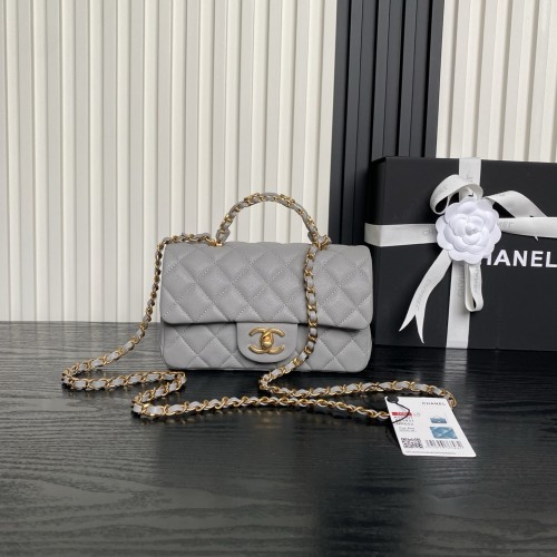 25B Classic Flap Mini with Top Handle  “12x19.5x6.5cm”  -057 =AS5701