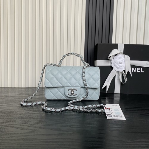 25B Classic Flap Mini with Top Handle  “12x19.5x6.5cm”  -057 =AS5701