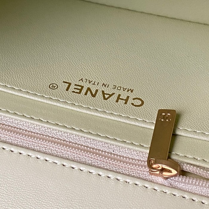 Mini Flap Bag with Top Handle  12.5x19.5x6cm  -057 =AS5813