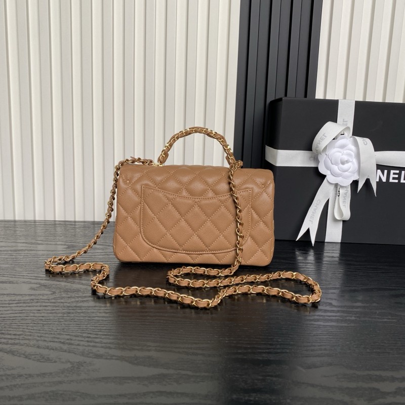 25B Classic Flap Mini with Top Handle  “12x19.5x6.5cm”  -057 =AS5701