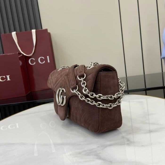 GG Marmont Bag“16.5x9.5x4.5CM”-054=