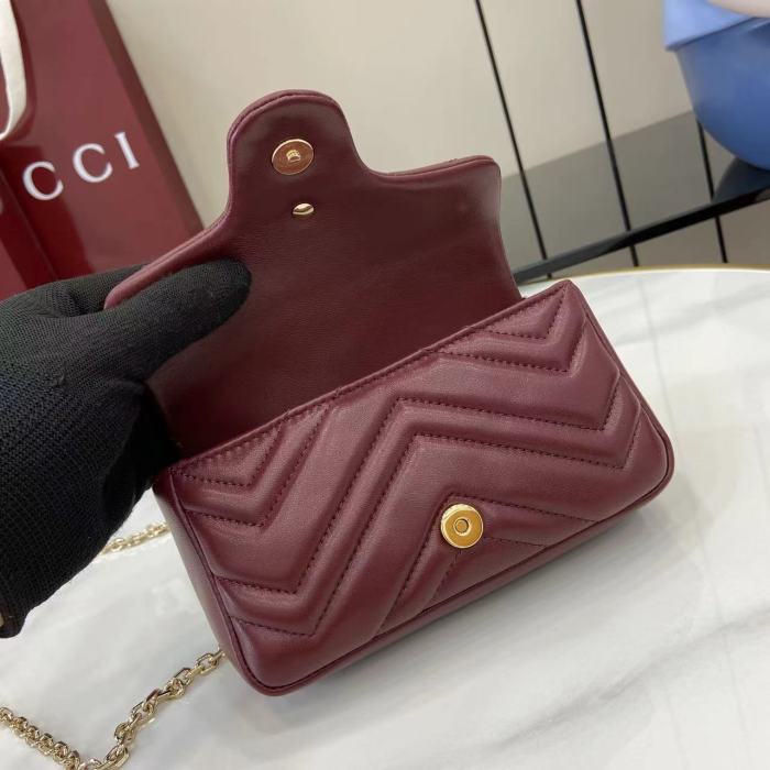 GG Marmont Bag“16.5x9.5x4.5CM”-054=