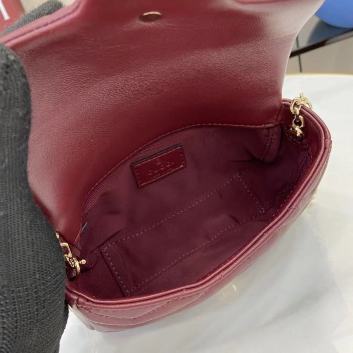 GG Marmont Bag“16.5x9.5x4.5CM”-054=