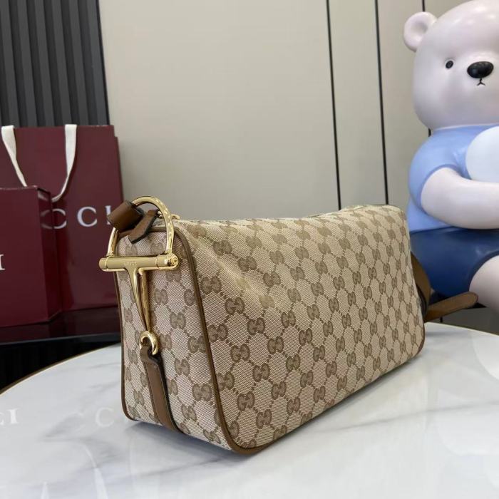 Half Horsebit Bag “31.5x17x12CM”-055=