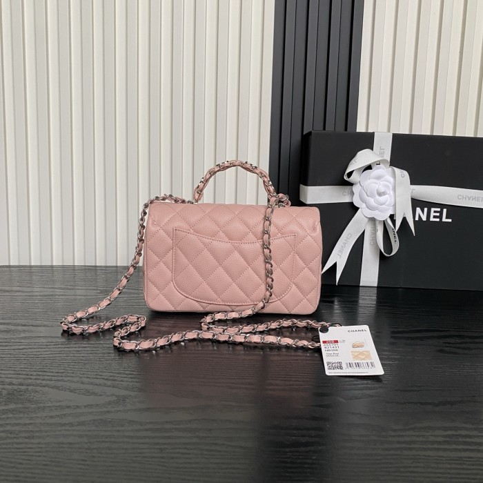 25B Classic Flap Mini with Top Handle  “12x19.5x6.5cm”  -057 =AS5701