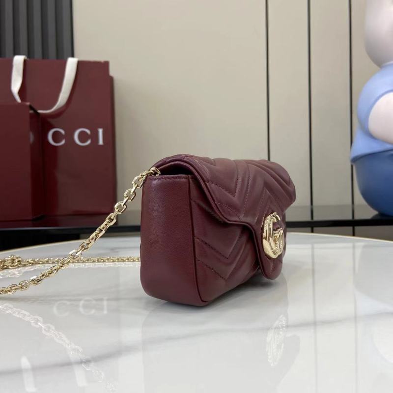 GG Marmont Bag“16.5x9.5x4.5CM”-054=