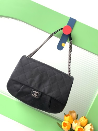 24S Large Flap Bag “26x35x7.5cm” -088 =AS6058