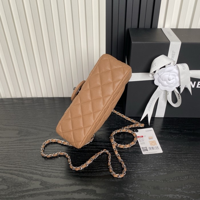 25B Classic Flap Mini with Top Handle  “12x19.5x6.5cm”  -057 =AS5701