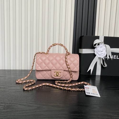 25B Classic Flap Mini with Top Handle  “12x19.5x6.5cm”  -057 =AS5701