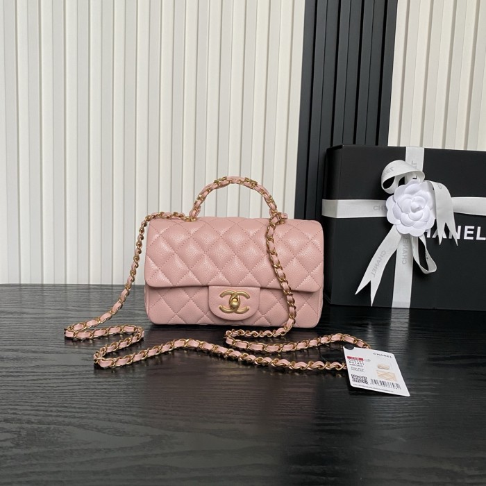 25B Classic Flap Mini with Top Handle  “12x19.5x6.5cm”  -057 =AS5701