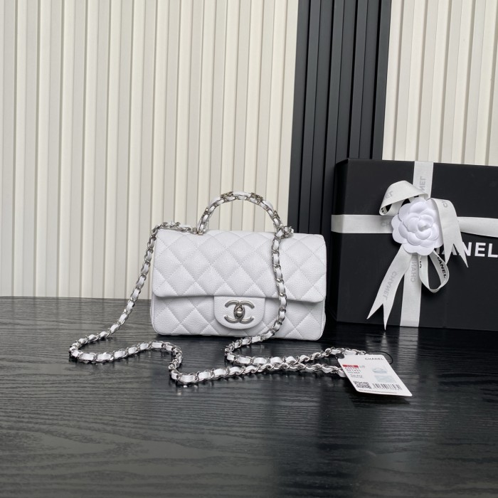 25B Classic Flap Mini with Top Handle  “12x19.5x6.5cm”  -057 =AS5701
