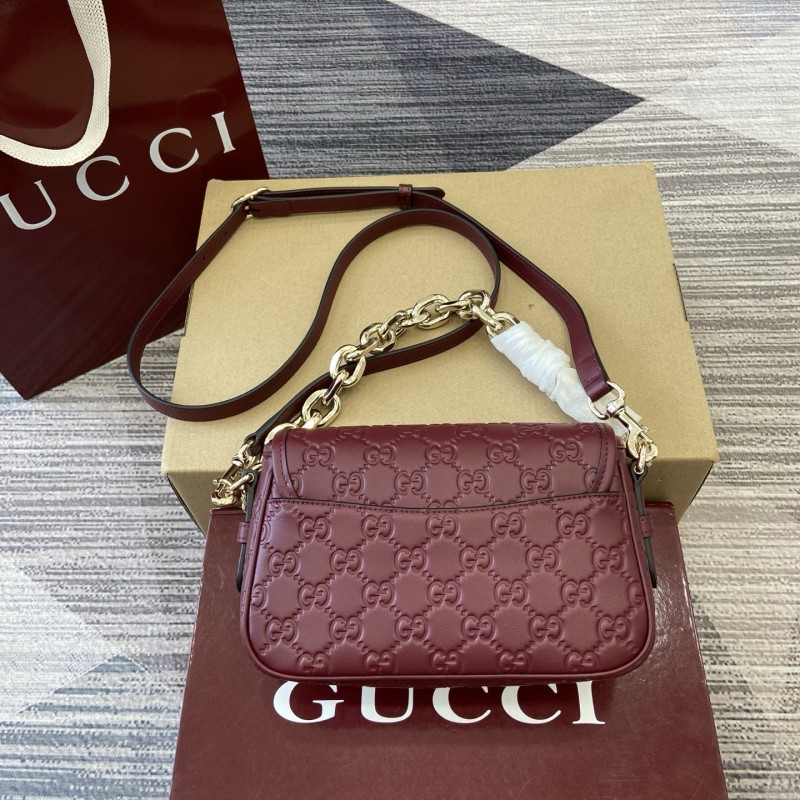 GG Emblem small shoulder bag “20.5x13x7CM”-095=