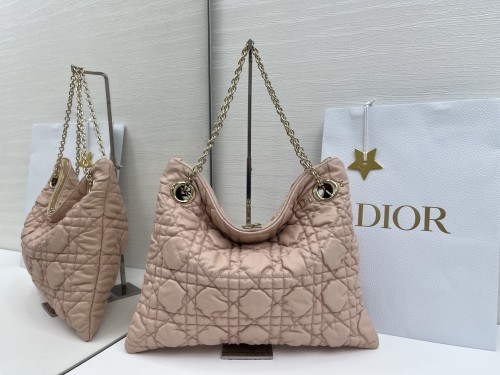 Cannage-Quilted Tote “38x28.5cm”-017