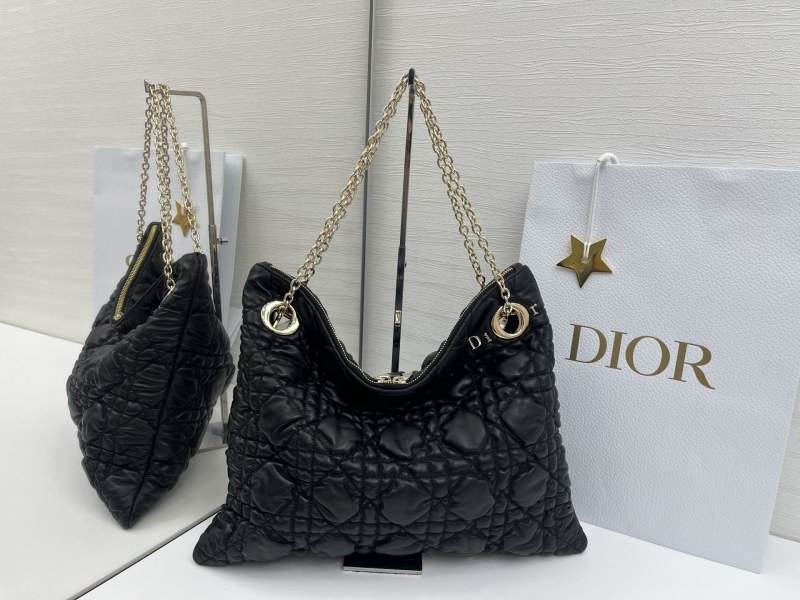 Cannage-Quilted Tote “38x28.5cm”-017