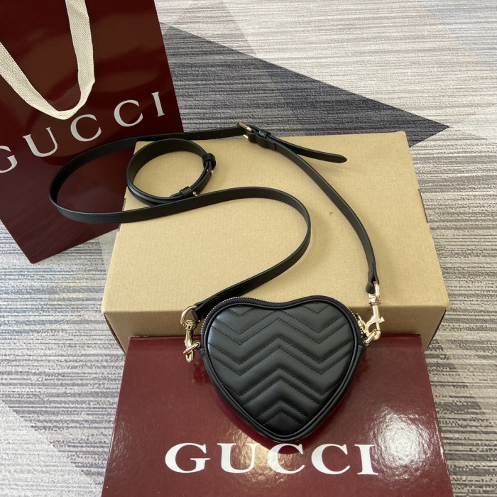 GG Marmont  “13.5*11.5*2.5CM”-074=