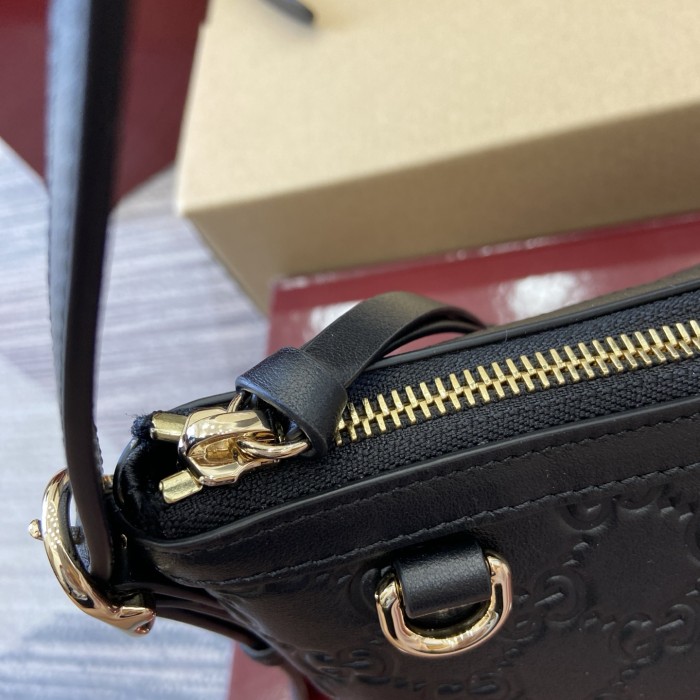 GG Emblem small shoulder bag “22x14x8CM”-005=