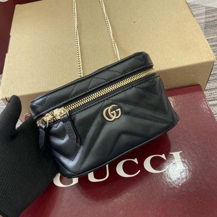 GG Marmont nano vanity bag  “15x8x8.5CM” -094=