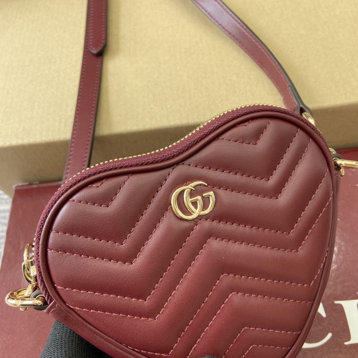 GG Marmont  “13.5*11.5*2.5CM” -074=