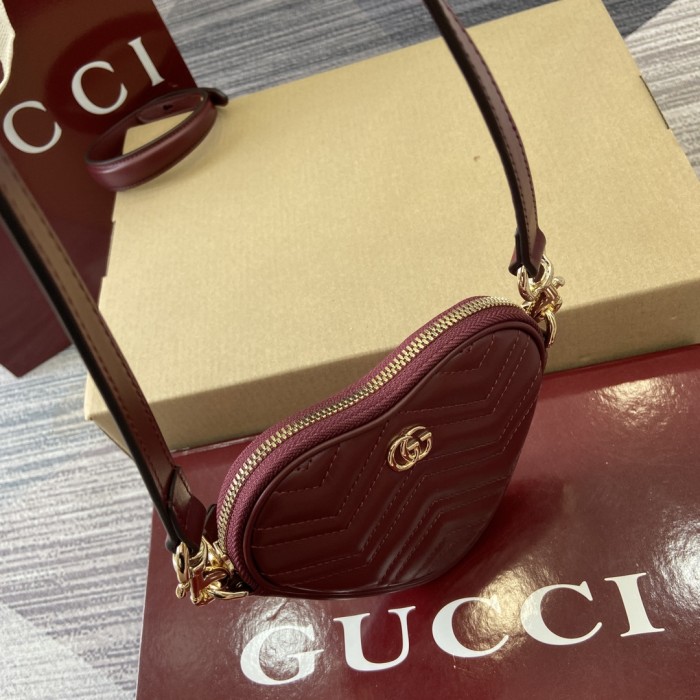 GG Marmont  “13.5*11.5*2.5CM” -074=