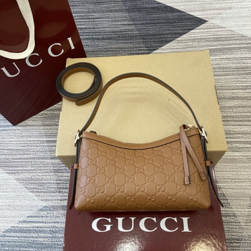 GG Emblem small shoulder bag “22x14x8CM”-005=
