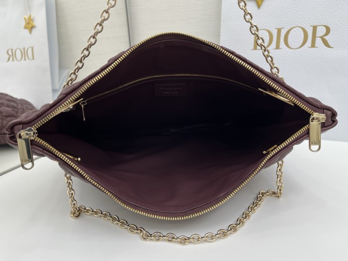 Cannage-Quilted Tote “38x28.5cm”-017