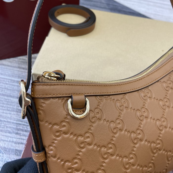 GG Emblem small shoulder bag “22x14x8CM”-005=