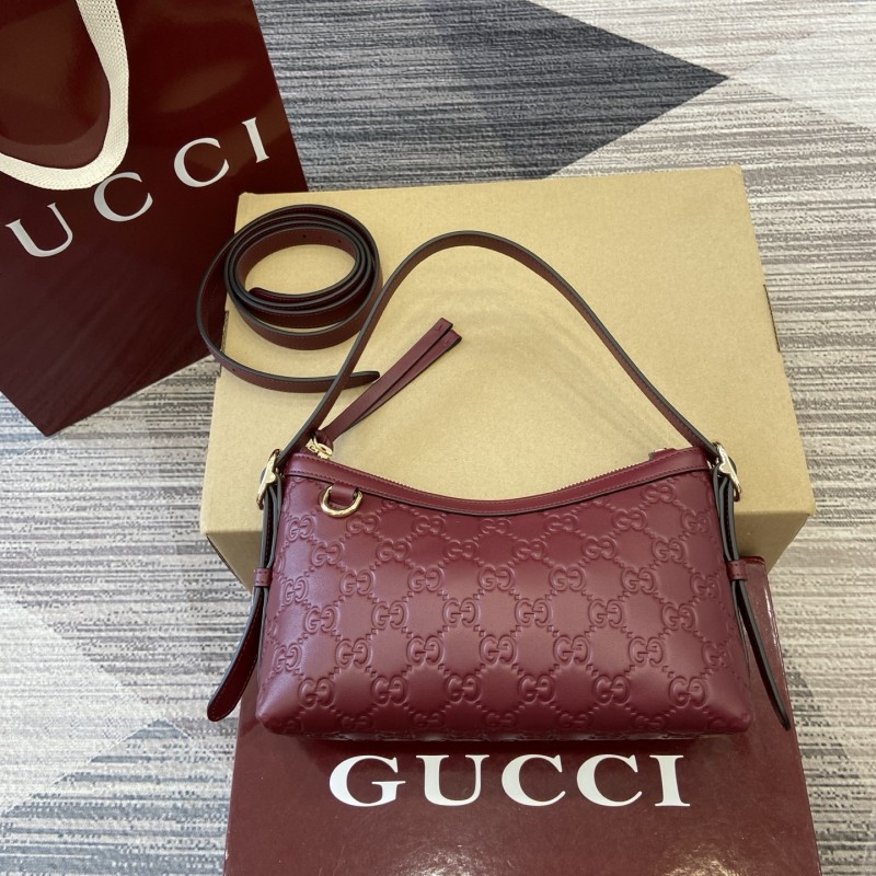 GG Emblem small shoulder bag “22x14x8CM”-005=