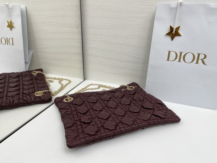 Cannage-Quilted Tote “38x28.5cm”-017
