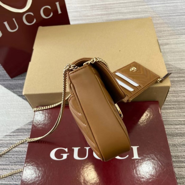 GG Marmont Shoulder Bag“22x12.5x6CM”-056=