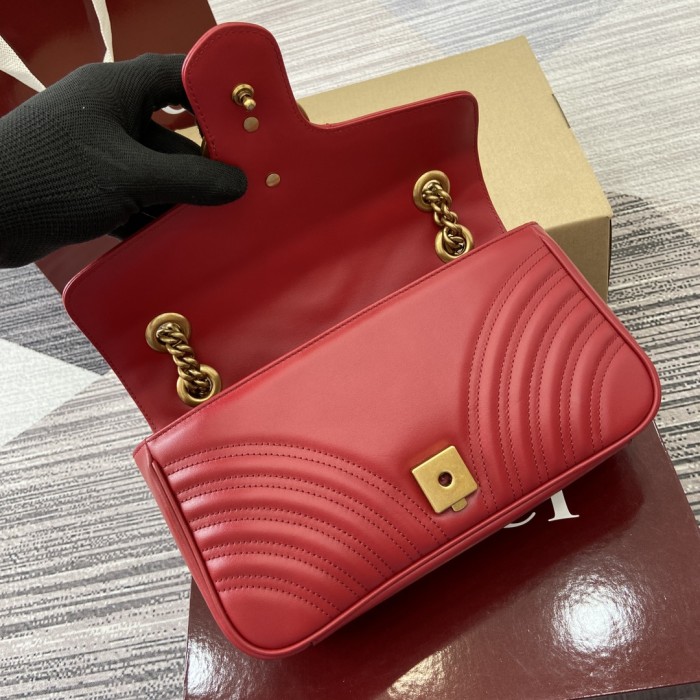 GG Marmont Shoulder Bag“26x15x7CM”-086=