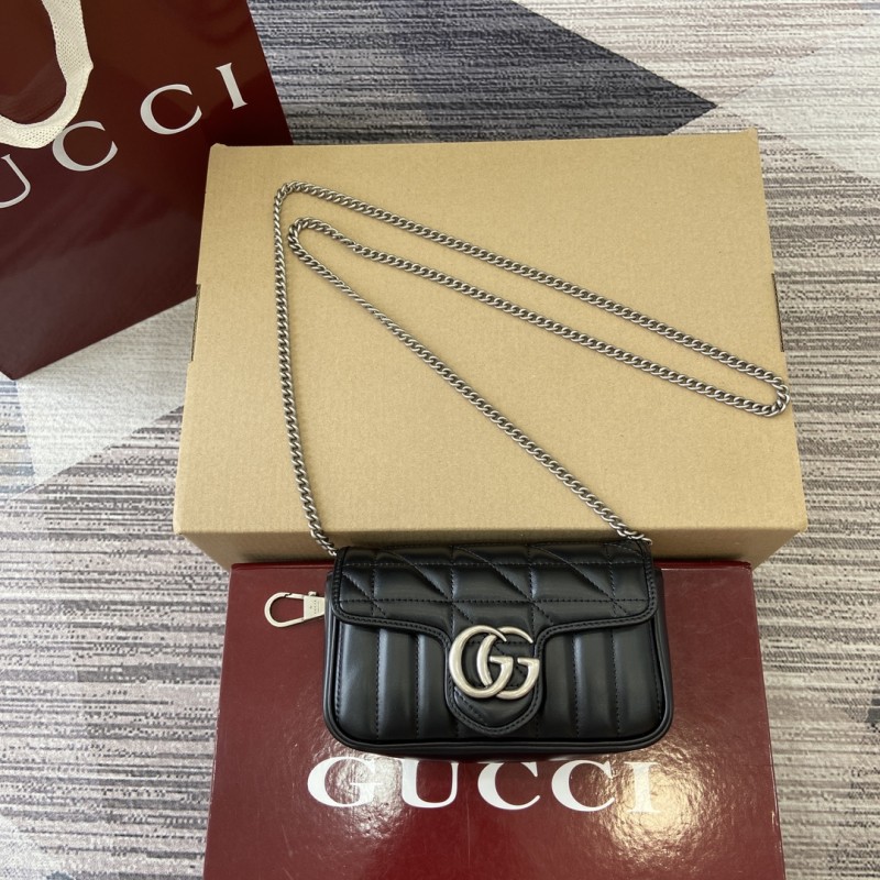 GG Marmont Mini Shoulder Bag“16.5x10.2x5.1CM”-064=