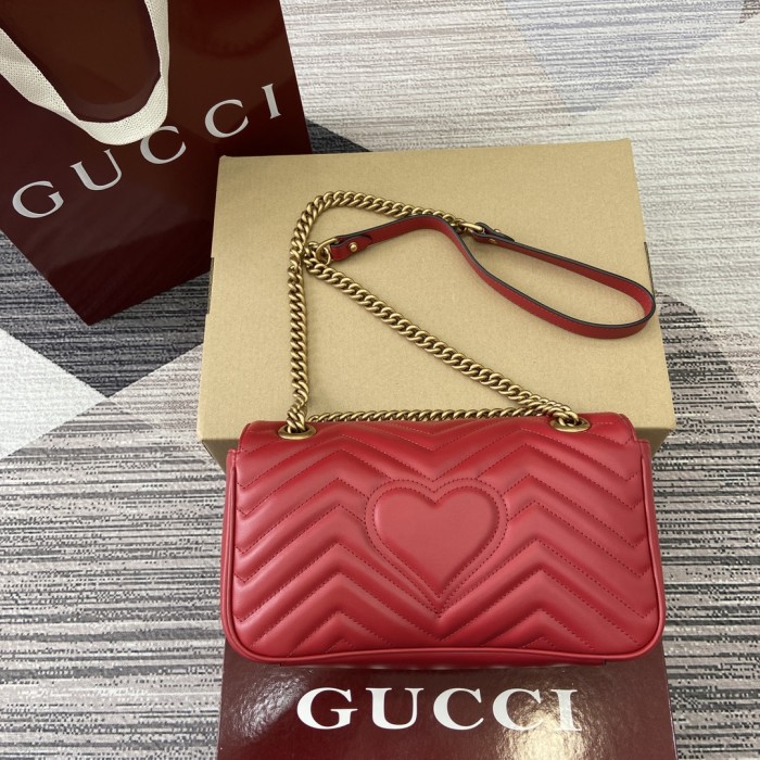 GG Marmont Shoulder Bag“26x15x7CM”-086=