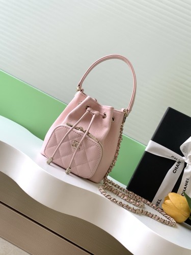 22B Mini Drawstring Bucket Bag “12.5x10x7.5cm”-086 =SP4775