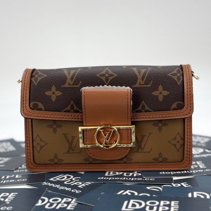 Dauphine East West Crossbody Bag “18.5*12*5CM” 005